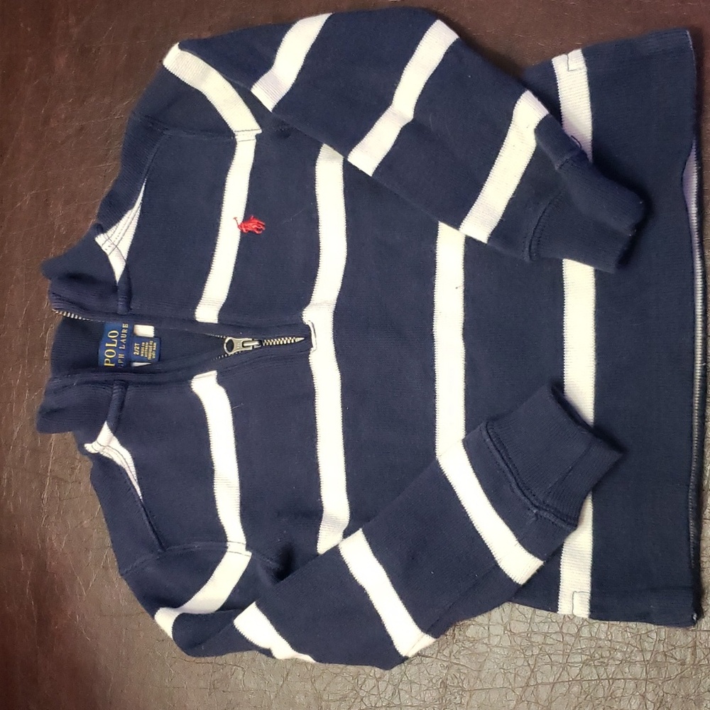 Ralph Lauren Quarter-Zip Sweater TODDLER